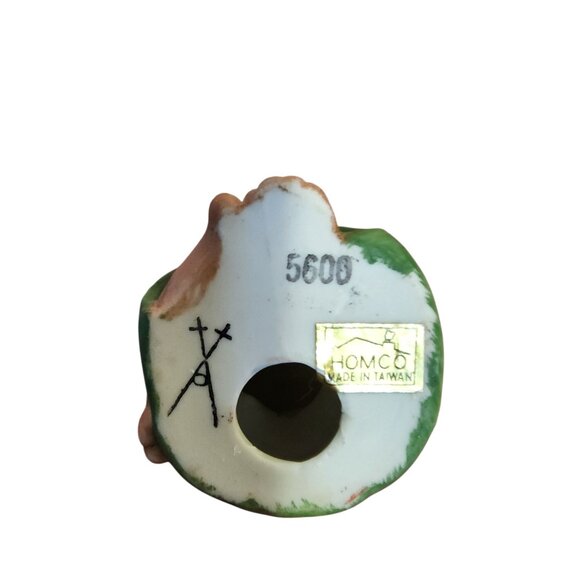 Vintage Homco Christmas bear figurines 1980's - Picture 8 of 8